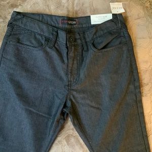 Guess jeans ultra slim McRae fit 31X32 men’s black pants new with tags